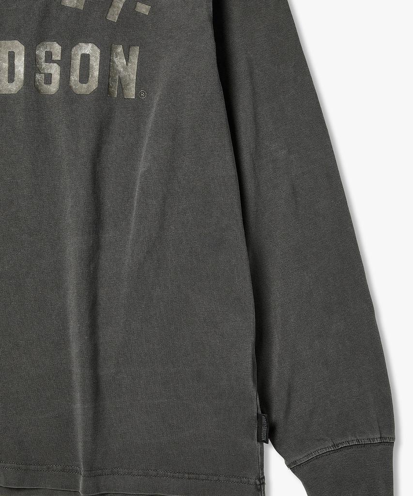 HARLEY-DAVIDSON COLLECTIONS® [1903] Лонгслив Flat Track Угольный_Hh16111001