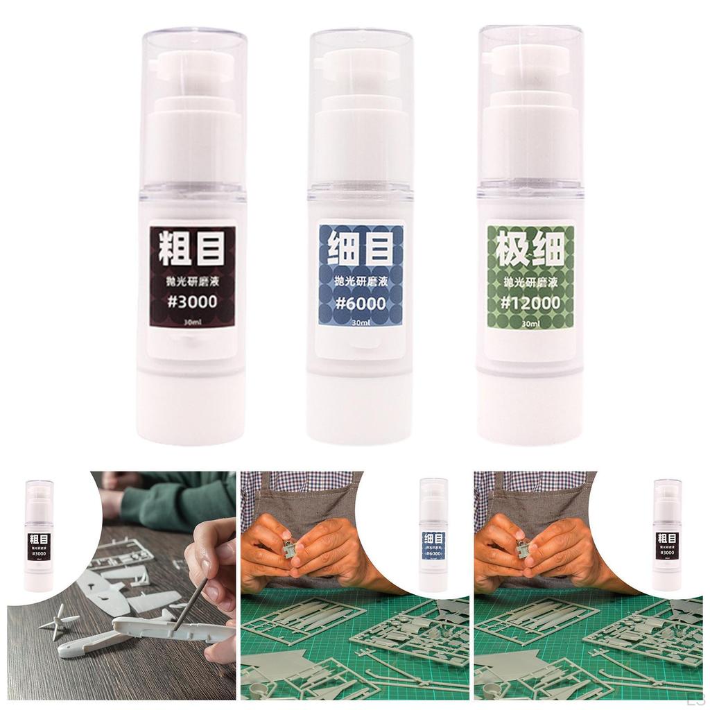 Полировка 30 мл Простая в использовании Профессиональная Финишная паста для зеркального блеска для фар автомобиля, Модель автомобиля