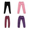 Birthday Present Playing House Doll Pantyhose Heart Lace Tights Mini Stripes Leggings Toy Clothes
