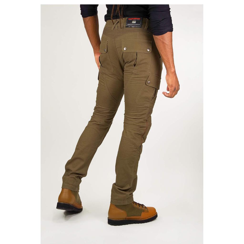 Komine Мотоциклетные Хлопковые Защитные и Дышащие Брюки Карго для Езды с Защитой 07-744 PK-744 07-744., модель: 07-744