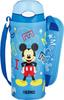 Thermos Vacuum Insulated Straw Bottle 400ml Mickey Blue Star BLS [One Touch] FHL-401FDS