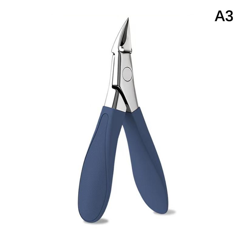 Косые заостренные пружинные кусачки для ногтей, защита от брызг, для вросших ногтей, портативные, высококачественные, триммер для ногтей на ногах и руках, маникюрные инструменты