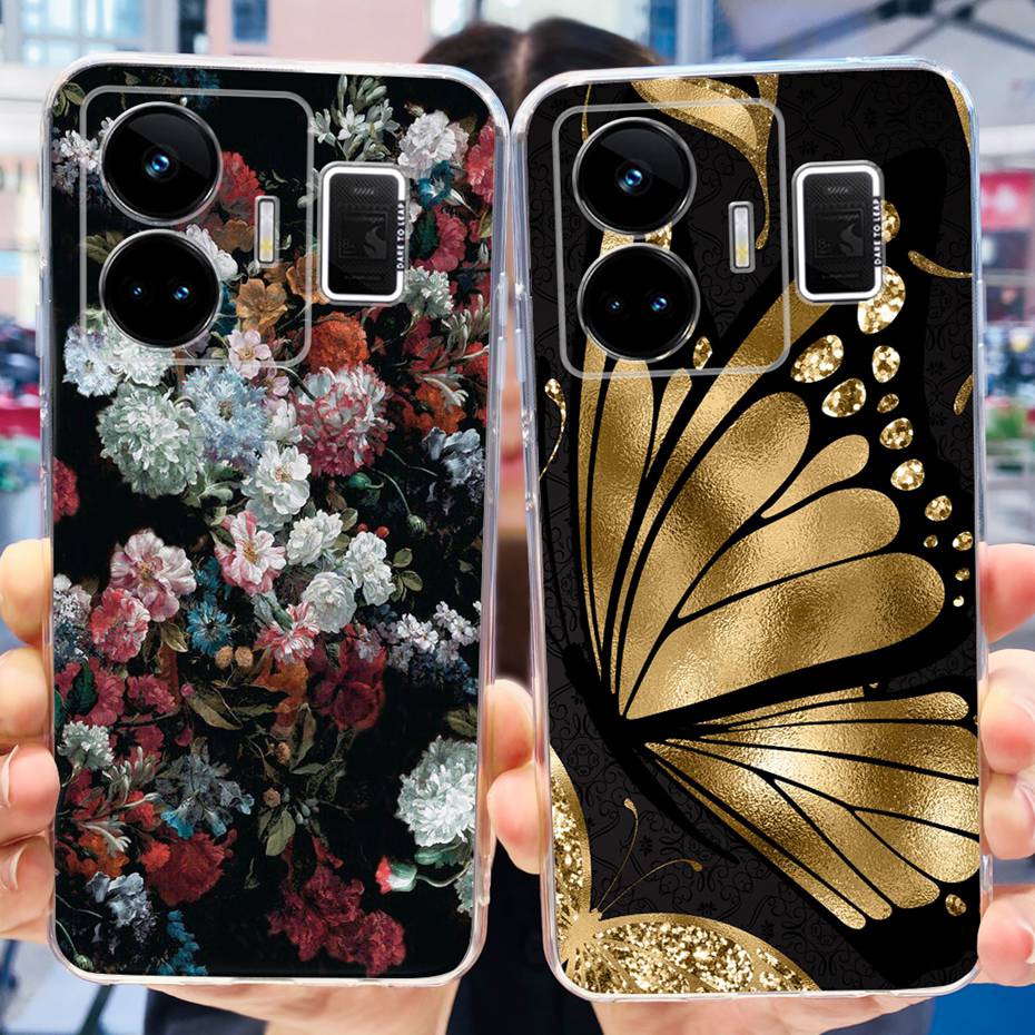 Для Realme GT3 RMX3709 Крутой Мультяшный Чехол-Дракон Для Realme GT 3 GT3 240W 5G Мягкие Силиконовые TPU Чехлы