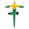 Rotating Lawn Sprinkler Large Area Coverage Adjustable Garden Watering System Easy To Install Sprinkler with Stake