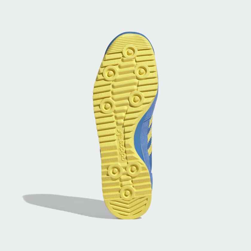 JH6701 Спортивные и Роскошные adidas Originals Женские SL 72 RS Сине-Желтые (Женский)