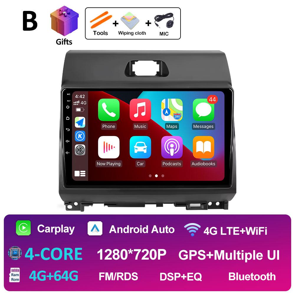 9-дюймовый автомобильный радиоприемник для KIA Ray 2011 2012 2013 2014 - 2017 Видеоплеер Беспроводной Carplay GPS Навигация Вентилятор охлаждения Авто Инструменты WIFI