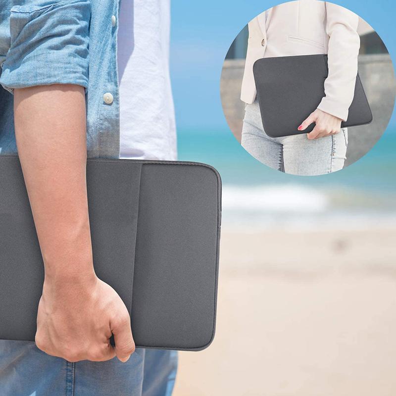 Laptop Bag Sleeve Case Cover Soft Notebook Pouch For Macbook Air Pro Huawei Xiaomi Lenovo HP Dell Asus 11 12 13 14 15 15.6 inch