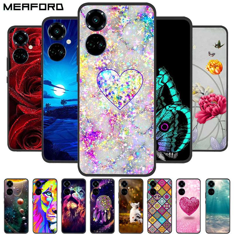 For Fundas Tecno Camon 19 / 19 Pro Case Camon19 Neo Black Bumper Silicone Soft Case For Tecno Camon 19 Neo Pro 4G 5G TPU Coque
