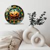 30x30cm Round Glass Wall Clock that is Surprisingly Lightweight for Its Size