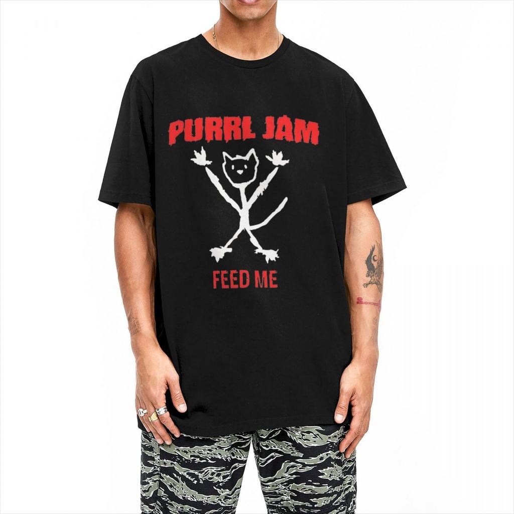 Оверсайз футболка Alive Pearls Jam Band 100% Хлопок Футболки Хэви-метал Рок Прикольная футболка для мужчин Повседневные топы с коротким рукавом