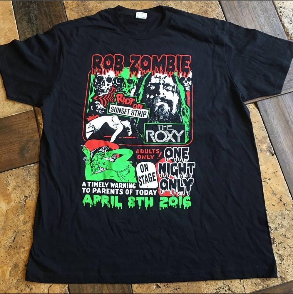 Vtg Rob Zombie Remake design Black T shirt Unisex tee S5XL NH23862