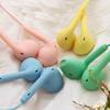 U19 Проводные наушники High Fidelity Mega Bass Macaron Color 3,5 мм Игровые наушники-вкладыши с микрофоном для повседневной жизни