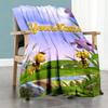 Biene Maja Personalized Name Blanket Cozy Customizable Blanket Warmthful Decor Great for Livingroom Nap Office Chair Four Seasons Universal