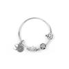 Pandora Hermione 925 silver bracelet, same style for men and women, couple style Silver 17