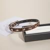 Sweet Cool Babes Personalized Wind Leopard Print Y2K Necklace Retro Metal Flame High-End Punk Niche Fashion Accessories