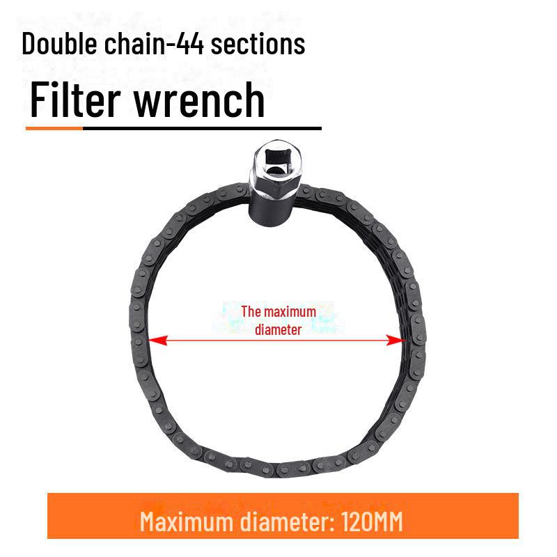 Трехзубцовый цепной ключ для масляного фильтра Green Forest