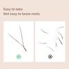 DIYDAY YY Shape Dark Brown Eyelash Extensions Dark Brown Natural Soft Premade Volume Fans Two Tips Y-Shaped False Eyelashes