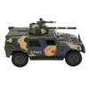 1:32 Alloy Military Alloy Model Car Sound and Light Pull Back Off Road Vehicle Model for Children