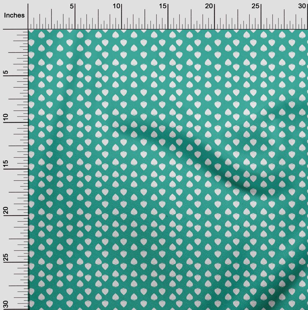 oneOone Ткань Cotton Flex Black, швейная ткань с принтом в виде покерных карт, от The Yard, 40 дюймов