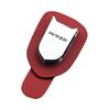 InnoWave Car Sun Visor Glasses Clip, Raize, Leather Car Glasses Clip, Sunglasses Storage, Car Eyeglass Holder, Easy Installation, Red