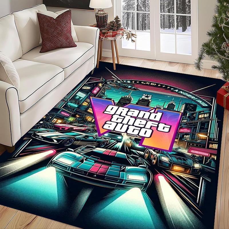 Urban Conflict: Chinatown War carpet printing floor mats Dormitory decoration Art Christmas gifts