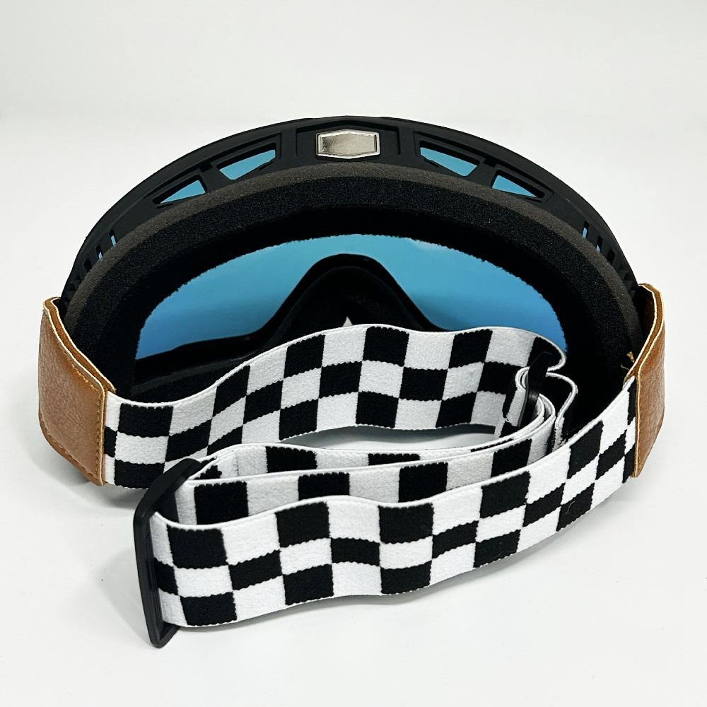 Goggles Motorcycle Goggles, Retro Harley SUV Riding Windproof and Sand Proof Day and Night Universal Helmet Glasses
