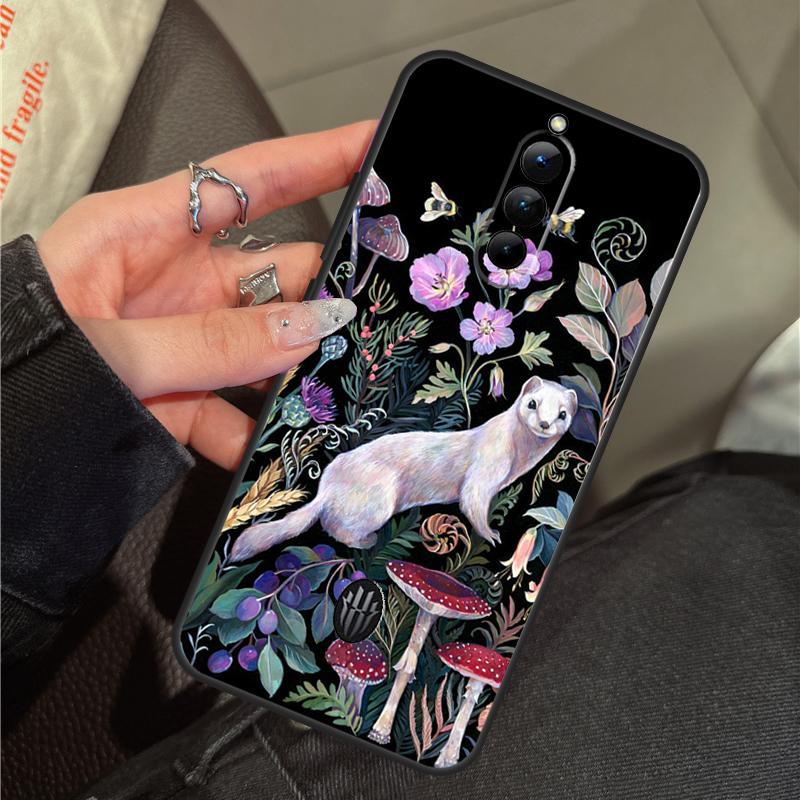 Mushroom Forest Case For ZTE Nubia RedMagic 10 Pro Plus 11 9 8 8S 9S 10S Pro 5G 5S 6 7 6S 7S Pro 11 Air Cover