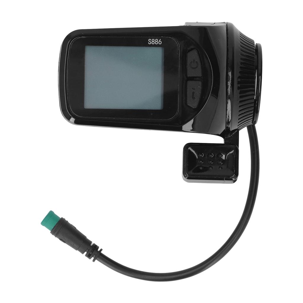 ЖК-дисплей для электровелосипеда, низкий процент отказов, водонепроницаемый, простой дизайн, аксессуары для электровелосипеда для замены электросамоката