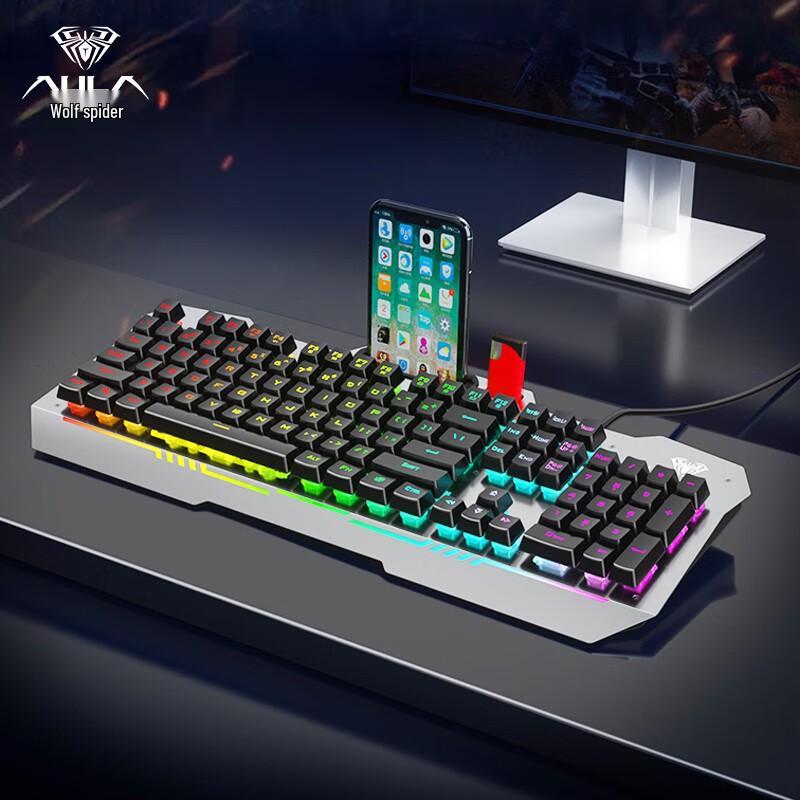 AULA F3010 Wired Backlit Gaming Keyboard
