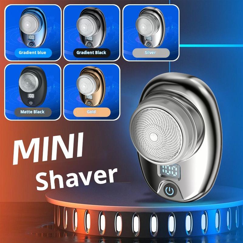 Мини-электробритва портативная домашняя мужская бритва для путешествий, цифровой нож для бороды
