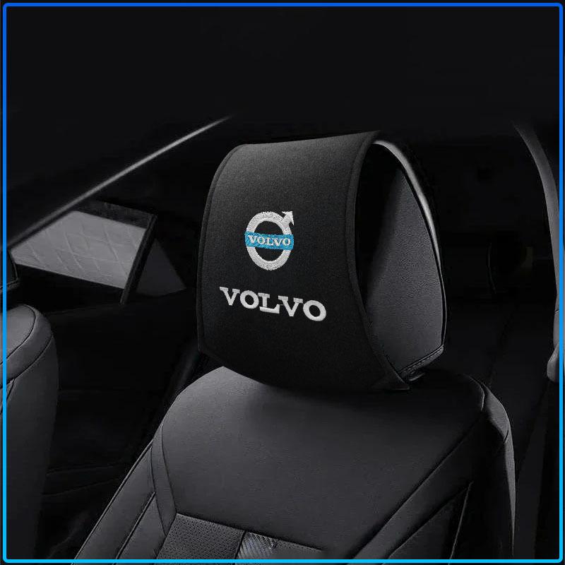 1/2 шт. Автоаксессуары Защитные чехлы на подголовник сиденья для Volvo Rdesign XC90 S60 XC60 V70 S80 S40 V50 V40 V60 C30 S70