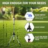 Standing Tripod Misters Easy Install Adjustable Stand Hose Sprayer Movable Standing Misting Cooling System for Outdoor Water Playing Courtyard