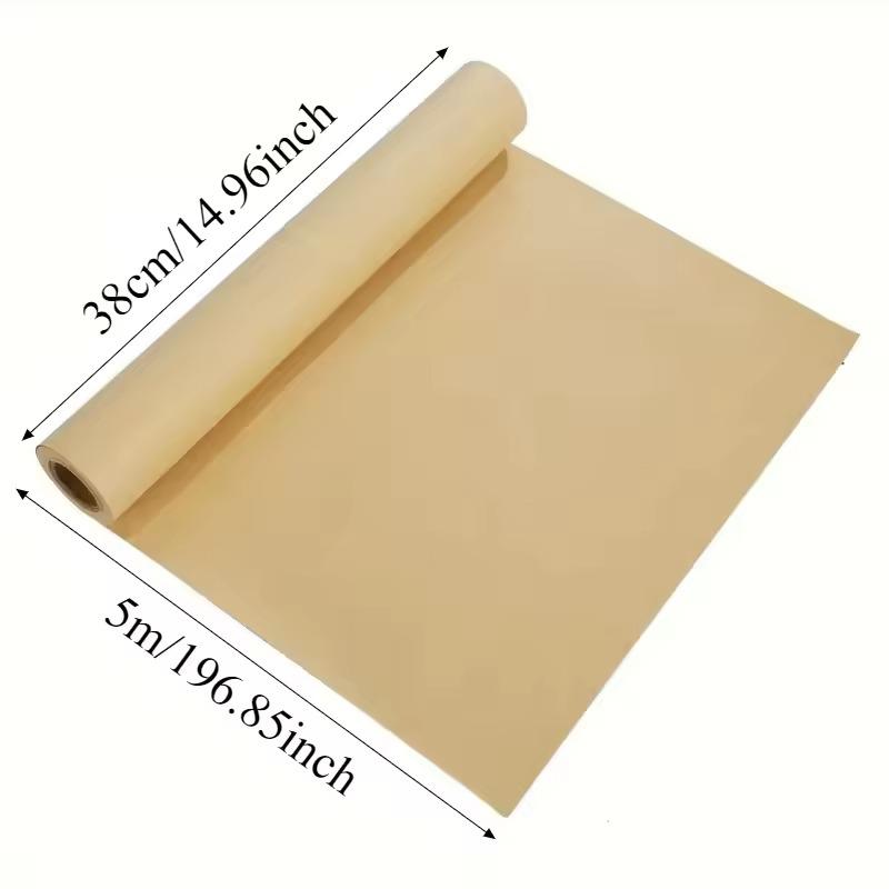 5m/Roll Brown Kraft Paper Roll for Gift Wrapping Painting DIY Flowers Birthday Party Wedding Christmas Gifts Packing Paper