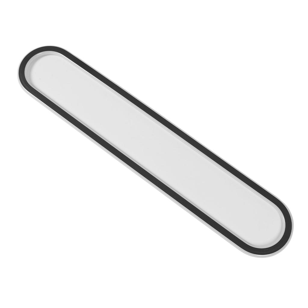 Modern LED Ceiling Light Dimmable Long Ceiling Light Fixture 3000K to 6500K Flush Mount Ceiling