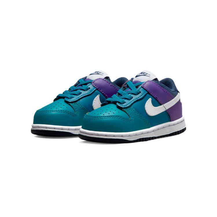Nike Dunk Low TD Бирюзовый Фиолетовый Белый DH9761-300