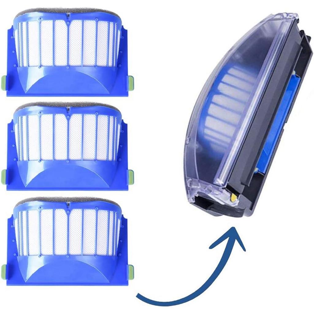 Для робота-пылесоса IRobot Roomba серии 600 605, 606, 610, 615, 616, 620 Mian Side Brush Hepa Filter Spare Parts