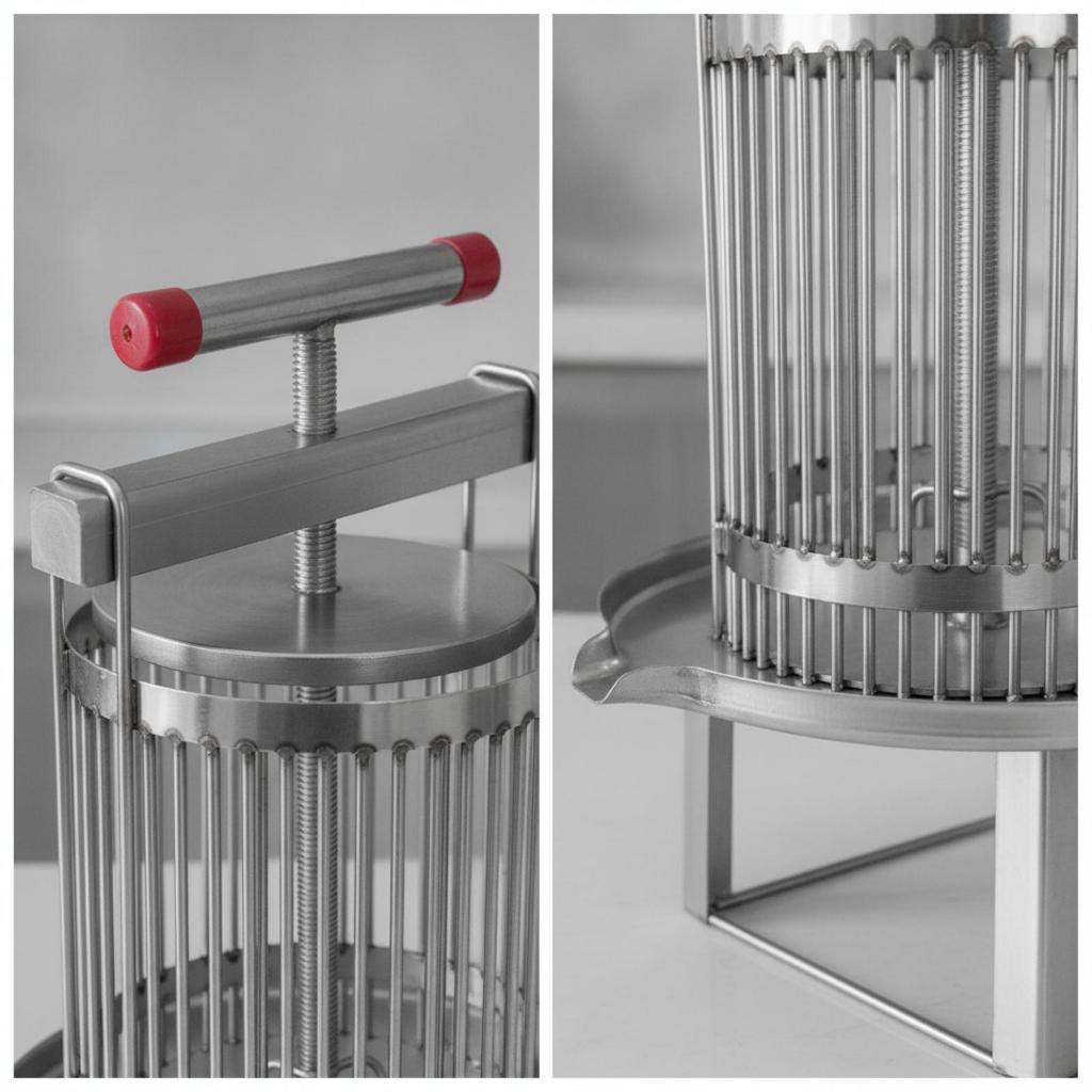 Stainless Steel Honey Press Simple to Operate Use Manual for