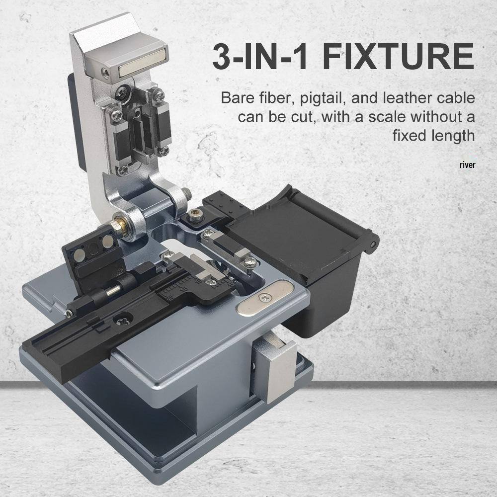 FTTH Fiber Optic Splicing Tool Kit: Cutter, Stripper, Cold Splice, Hot Melt