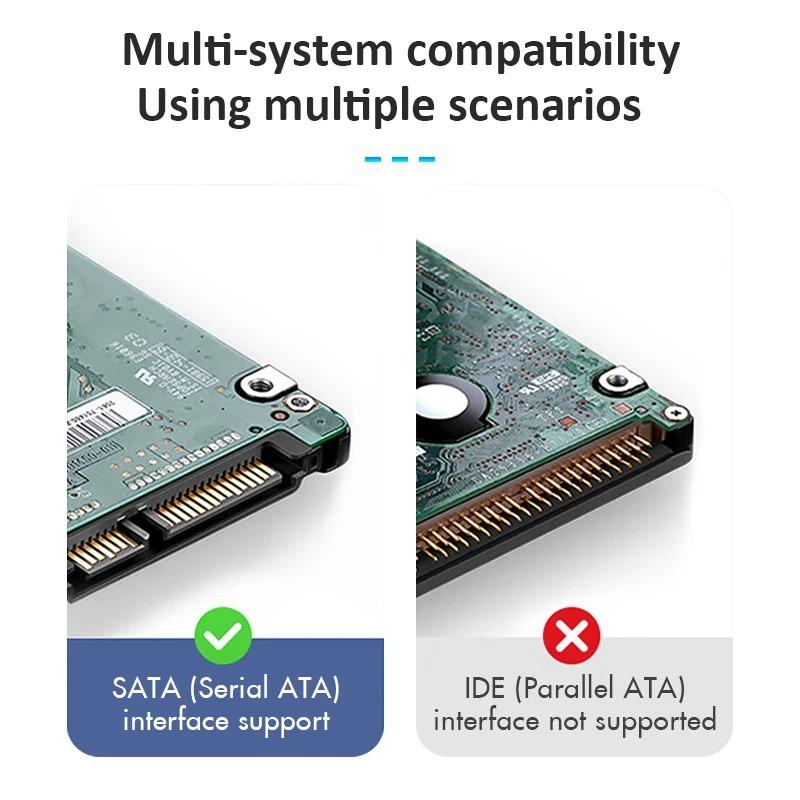 Lenovo K01 Корпус для HDD 2.5 SATA к USB 3.0 Адаптер Внешний корпус для жесткого диска Ридер для SSD диска HDD Бокс Корпус HD 2.5 Корпус для HDD