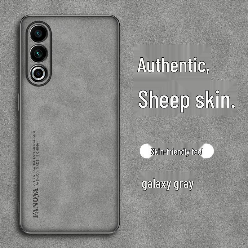 Защитный чехол Meizu 22/Note16 Lucky08 с текстурой замши, матовый, полное покрытие