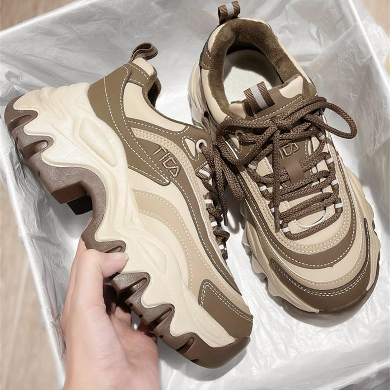 Мода Женская Обувь Повседневные Кроссовки Модные Клиновидные Платформы Вулканизированные Женские Брендовые Роскошные Туфли Женские Дизайнерские Кроссовки