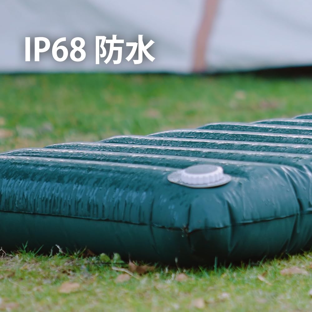 Aerogogo сверхтолстый надувной коврик для кемпинга, самонадувающийся матрас толщиной 14 см, встроенный электрический насос, легкий и прочный, самый удобный для кемпинга