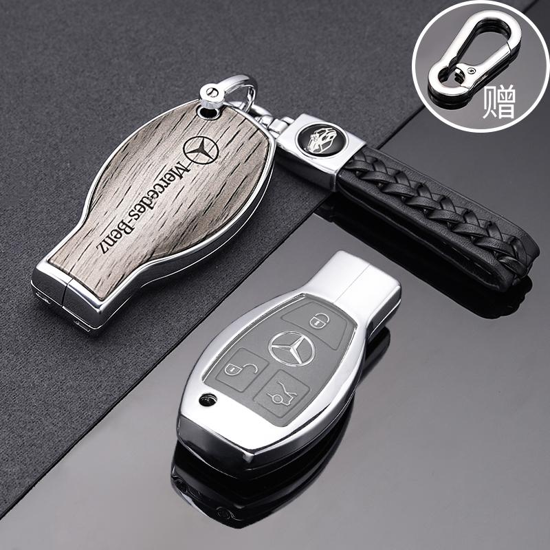 SFX1 For Mercedes Benz A B C E Class GLS GLA GLK GLC CLS CLA AMG W176 W204 W205 W212 W463 Leather Car Remote Key Case Cover Shell