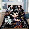 3D Printed Anime Coraline Bedding Set Duvet Cover Bedroom Comforter Single Twin King _Size Quilt Cover Home Textiles Luxury Gift