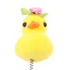 Милая флокированная маленькая желтая утка, плюшевая заколка для волос с животными, забавная весенняя клипса в виде утконоса, аксессуары, головной убор для детей