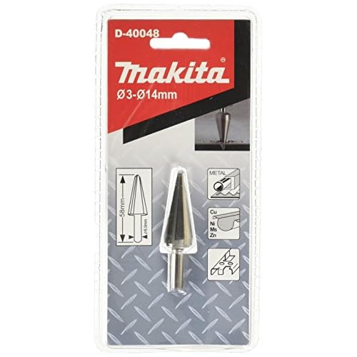 Makita D-40048 Makita Cone Drill Straight Flute 3-14 - Multi-Colour