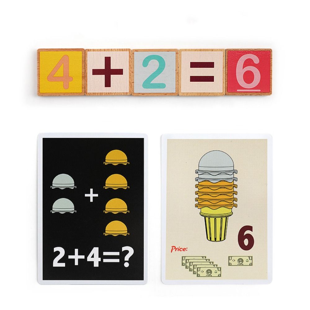Plastic Pretend Play Food Toy Play House Math Learning Toy  Party Favor Gift