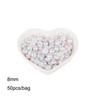 3mm-8mm Colorful Half Round Flatback Pearl Beads for DIY Jewelry Making Accessories