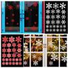 Party Supplies Featival Ornament Snow Decals Wall Art Christmas Snowflake Sticker Happy New Year