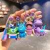 Фигурка-брелок Университет Монстров Аниме Корпорация Монстров. Милый 3D кукла Рюкзак Брелок для ключей от машины Детская игрушка Рождественский подарок Оптом